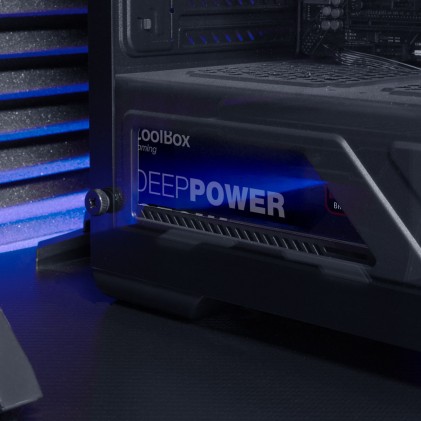 Deep Gaming DeepPower BR-800 alimentatore per computer 800 W 20+4 pin ATX ATX Nero