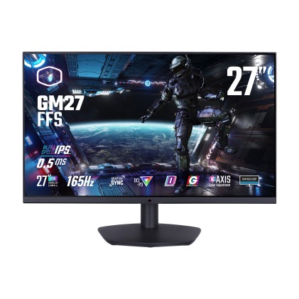 Cooler Master Monitor 27 Led Ips Fhd 16:9 0,5Ms 250 Cdm 165Hz, Hdr10, Dp/Hdmi