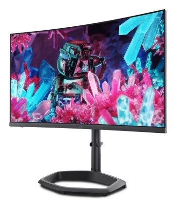 Cooler Master Monitor Gaming Curvo 27 Led Va Wqhd 16:9 1Ms 400 Cdm 240Hz, Dp/Hdmi, Multimediale