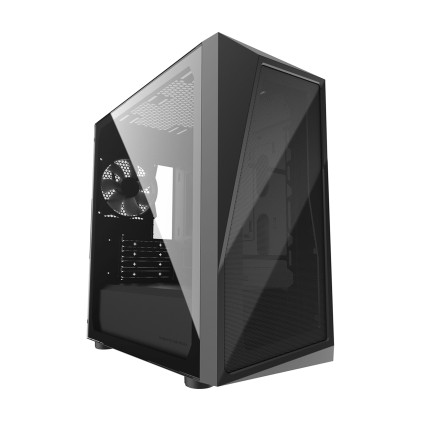 Cooler Master Case Micro Atx Mid Tower Cmp 320 L Tempered Glass Desktop