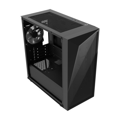 Cooler Master Case Micro Atx Mid Tower Cmp 320 L Tempered Glass Desktop