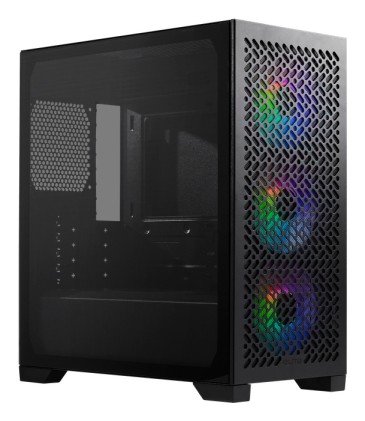 Cooler Master Case Mb Atx/Micro Atx/Mini Itx, 3 Ventole Argb, Supporto Rad 280Mm, Usb-C, Nero