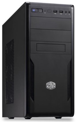 Cooler Master Case Cm Force 251, Atx/Matx, Mid-Tower,2X Usb 3.0, 1X Usb2.0, Colore Nero