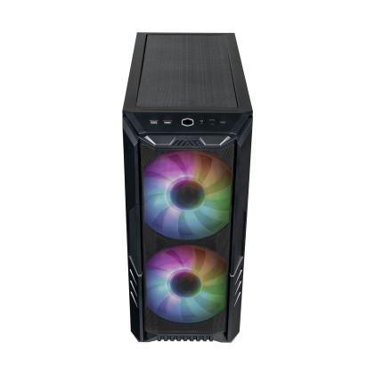 Cooler Master Case Haf500 Mid-Tower E-Atx Argb Side Panel, Black