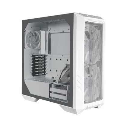 Cooler Master Case Haf500 Mid-Tower E-Atx Argb Side Panel, White