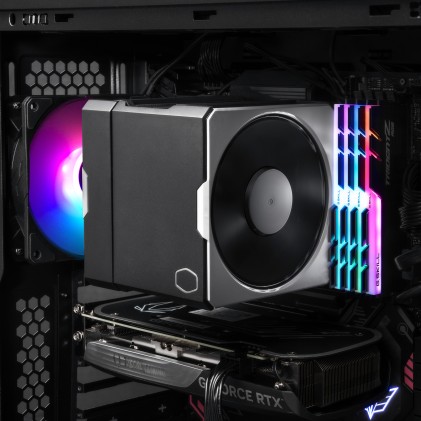 Cooler Master Dissipatore Hyper 612 Apex, 6 Heatpipes, Design Compatto, Tdp 260W