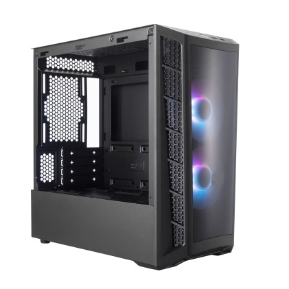 Cooler Master Case Masterbox Mb320L Mini-Tower Atx, 4 Slot Espansione, 2Xusb 3.2, 1X3.5Mm Jack Audio, 2X120Mm Argb Fan Front, 1X120Mm Fan Rear, Argb