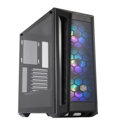 Cooler Master Case Masterbox Mb511 Mid-Tower Atx, 7 Slot Espansione, 2Xusb 3.2, 3X120Mm Argb Fan Front, 1X120Mm Fan Rear, Argb