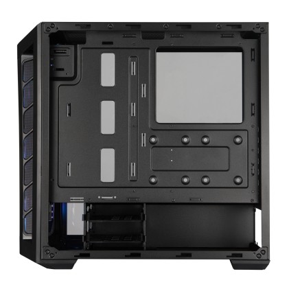 Cooler Master Case Masterbox Mb511 Mid-Tower Atx, 7 Slot Espansione, 2Xusb 3.2, 3X120Mm Argb Fan Front, 1X120Mm Fan Rear, Argb