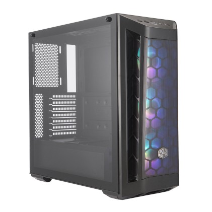 Cooler Master Case Masterbox Mb511 Mid-Tower Atx, 7 Slot Espansione, 2Xusb 3.2, 3X120Mm Argb Fan Front, 1X120Mm Fan Rear, Argb