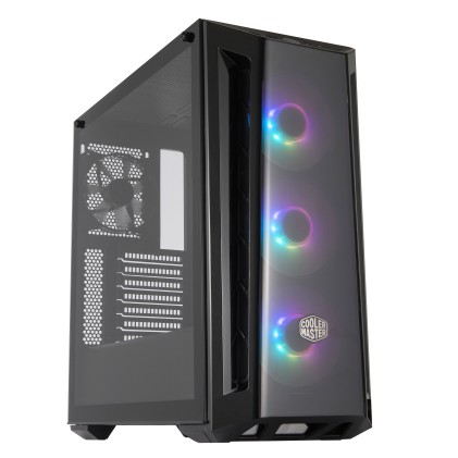 Case Mid-Tower No Psu Masterbox Mb520 Argb 2Usb3 Vetro Temperato