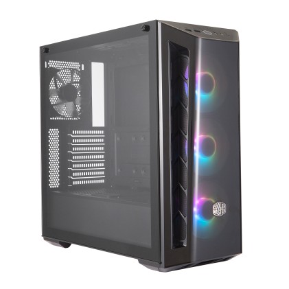 Case Mid-Tower No Psu Masterbox Mb520 Argb 2Usb3 Vetro Temperato