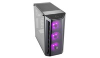 Cooler Master Case Masterbox Mb520 Acryl Rgb Vers. Mid Tower Atx, Usb3X2, Audio Io,2X Hdd 3.5"", 4X 2,5"" Ssd, 120Mm Front Fan