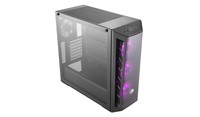 Cooler Master Case Masterbox Mb520 Acryl Rgb Vers. Mid Tower Atx, Usb3X2, Audio Io,2X Hdd 3.5"", 4X 2,5"" Ssd, 120Mm Front Fan