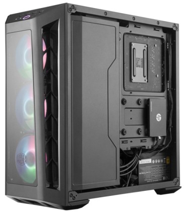Cooler Master Case Masterbox Mb530P Rgb Mid Tower Atx, 2Xusb3.0, 2Xusb2.0, Pulsante Controllo Argb, Audio Io,2X3.5Hdd, 4X2.5Ssd, 3X120Mm Front Fan, No Psu