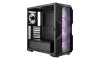 Cooler Master Case Masterbox Td500 Mid Tower Atx, Usb3X2, Audio Io, 2X 3.5/4X 2.5""Bay, 3X 120Mm Rgb Fr.Fans+1X 120Mm Black R.Fan