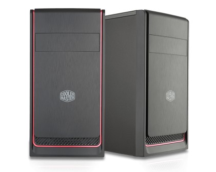 Cooler Master Case Masterbox E300L Red Mini Tower Microatx-Mini Itx, Usb3X2, Audio Io, 1X 5,25", 2X Hdd 3.5", 3X 2,5" Ssd, 120Mm Front Fan