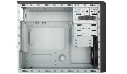 Cooler Master Case Masterbox E300L Silver Mini Tower Microatx-Mini Itx, Usb3X2, Audio Io, 1X 5,25&#34;, 2X Hdd 3.5&#34;, 3X 2,5&#34; Ssd, 120Mm Front Fan