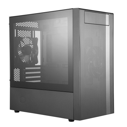 Case Mini-Tower No Psu Masterbox Nr400 2Usb3 Odd Black Window