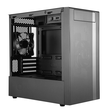 Case Mini-Tower No Psu Masterbox Nr400 2Usb3 Odd Black Window