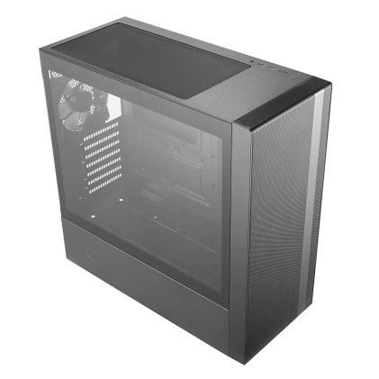 Case Mid-Tower No Psu Masterbox Nr6 00 2Usb3 Odd Black Window