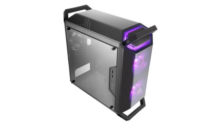Case Mid-Tower No Psu Masterbox Q300P 2Usb3 Black Window Plastic