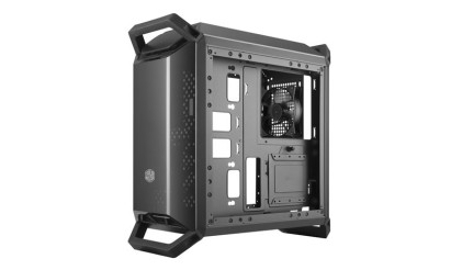 Case Mid-Tower No Psu Masterbox Q300P 2Usb3 Black Window Plastic