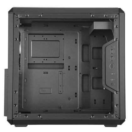 Case Mid-Tower No Psu Masterbox Q500L 2Usb3 Black Window Panel