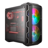 COOLER MASTER PC case MasterCase H500 midi tower side window ARGB fan