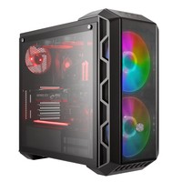 COOLER MASTER PC case MasterCase H500 midi tower side window ARGB fan