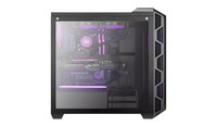 Cooler Master Case Masterbox H500 Rgb Mid Tower Atx, 2Xusb 2.0, 2Xusb 3.0, 7 Slots Expansion Bay, 2X200Mm Rgb Fan Front, 1X120Mm Black Fan Rear
