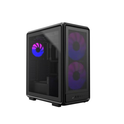 Cooler Master Frame 500 Mesh Argb Black  Mb Atx/Maatx  Miitx Modulare  3 Ventole 2X200Mm Front  1X12