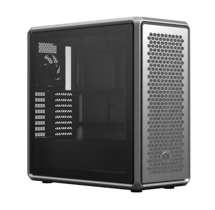 Cooler Master Case Mb Atx/Micro Atx/Mini Itx, 4 Ventole Argb, Supporto Rad 360Mm Usb-Cc Modulare E