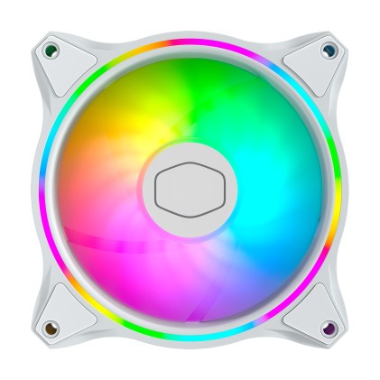 Cooler Master Dissipatore Masterfan Mf120 Halo 3In1 White Edition 120X120X25 Ventola Cabinet - Coole