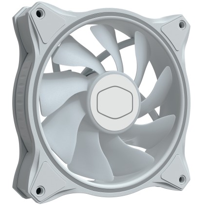 Cooler Master Dissipatore Masterfan Mf120 Halo White Edition 120X120X25 Ventola Cabinet - Cooler Mas