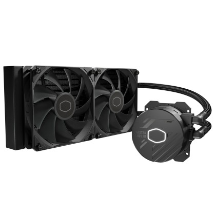 Cooler Master Dissipatore A Liquido Masterliquid 240L Core 240Mm Rad, Sickleflow 120, 1-3 Splitter P