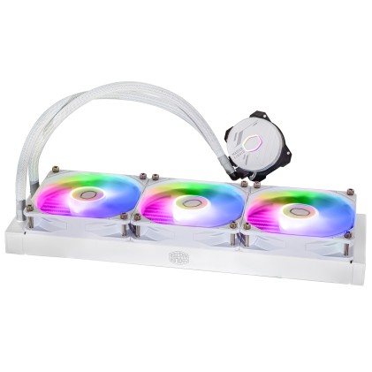 Cooler Master MasterLiquid 360L Core ARGB White Processore Kit di raffreddamento a liquido 12 cm Bianco