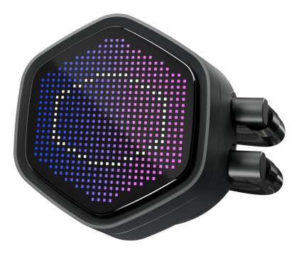 Cooler Master MasterLiquid Atmos II 240 Pixel LED Black Processore Kit di raffreddamento a liquido 12 cm Nero 1 pz