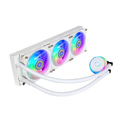 Masterliquid Pl360 Flux White Edition Argb Liquid Cooler Dissipatore