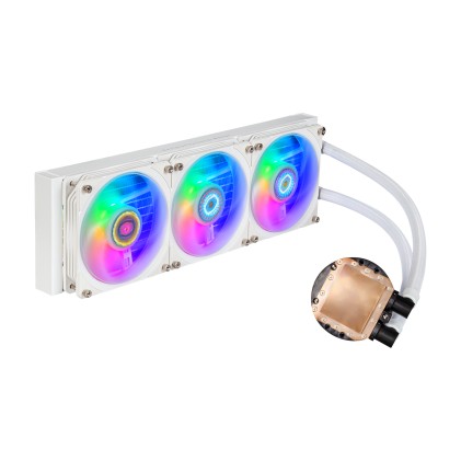 Masterliquid Pl360 Flux White Edition Argb Liquid Cooler Dissipatore