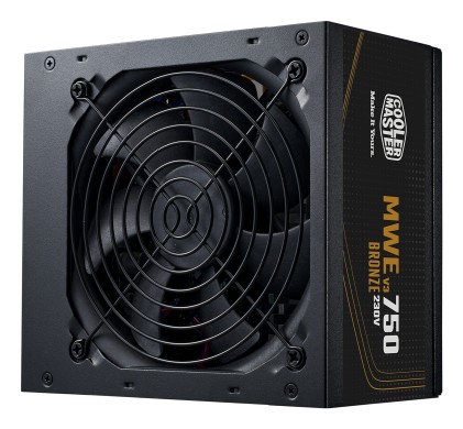 Cooler Master MWE Bronze 750 V3 230V alimentatore per computer 750 W 24-pin ATX ATX Nero