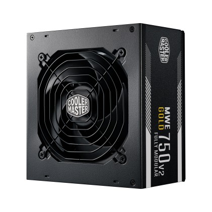 Cooler Master Alimentatore Mwe Gold 750 V2 650W 80Plus Gold, 120Mm Fan Active, Pfc Psu, Full Modular