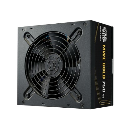 Cooler Master Alimentatore Mwe Gold 750 V3, 750W 80+ Gold Non Modulare Atx 3.1 Ventola 120Mm, Gar 5