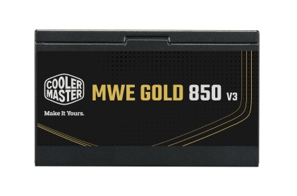 Cooler Master Alimentatore Mwe Gold 850 V3, 850W 80+Gold Non Modulare Atx 3.1 Ventola 120Mm, Gar 5 A