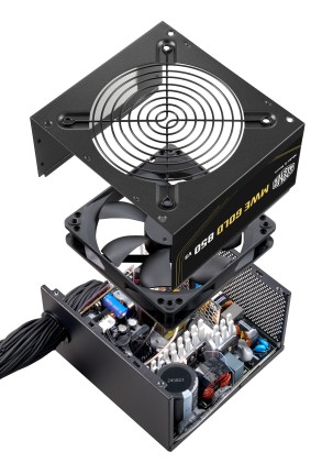 Cooler Master Alimentatore Mwe Gold 850 V3, 850W 80+Gold Non Modulare Atx 3.1 Ventola 120Mm, Gar 5 A