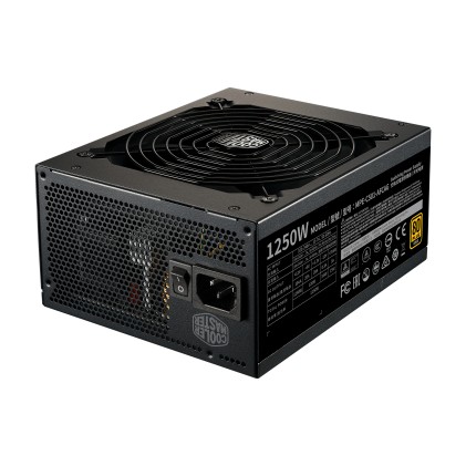 Cooler Master MWE Gold 1250 - V2 Full Modular alimentatore per computer 1250 W 24-pin ATX ATX Nero