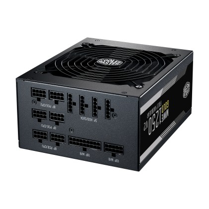 Cooler Master MWE Gold 1250 - V2 Full Modular alimentatore per computer 1250 W 24-pin ATX ATX Nero