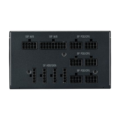 Cooler Master MWE Gold 1250 - V2 Full Modular alimentatore per computer 1250 W 24-pin ATX ATX Nero