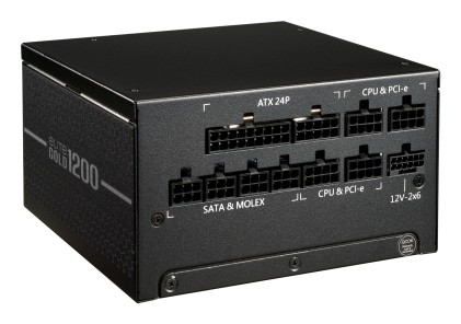 Cooler Master Elite Gold 1200 Fm, Alimentatore 1200W Gold Full Modulare Atx 3.1, Ventola 135Mm