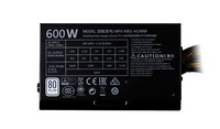 Alimentatore 600W CoolerMaster MasterWatt Lite (80+)